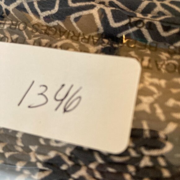 Womens Chan Luu Boho Maxi Skirt Smocked Elastic Waist Draw String Gray Blue Whit - Picture 11 of 11